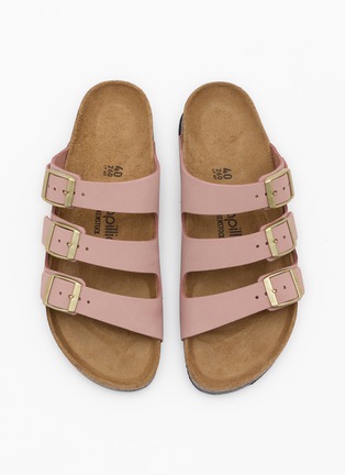 细节 - 点击放大 - BIRKENSTOCK - Florida III Flex Platform LENB Leather Sandals