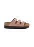 首图 - 点击放大 - BIRKENSTOCK - Florida III Flex Platform LENB Leather Sandals