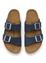 细节 - 点击放大 - BIRKENSTOCK - Arizona Flex Platform LENB Leather Sandals