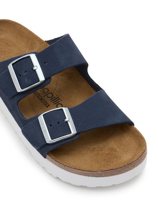 细节 - 点击放大 - BIRKENSTOCK - Arizona Flex Platform LENB Leather Sandals
