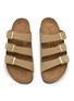细节 - 点击放大 - BIRKENSTOCK - Florida III Flex Platform Leather Sandals