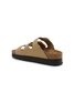  - BIRKENSTOCK - Florida III Flex Platform Leather Sandals