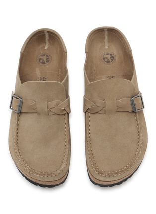 细节 - 点击放大 - BIRKENSTOCK - Buckley Braided Suede Clogs