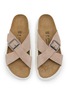 细节 - 点击放大 - BIRKENSTOCK - Siena Chunky LEVE Suede Sandals