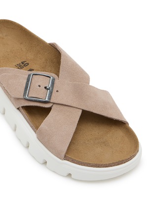 细节 - 点击放大 - BIRKENSTOCK - Siena Chunky LEVE Suede Sandals
