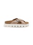 首图 - 点击放大 - BIRKENSTOCK - Siena Chunky LEVE Suede Sandals