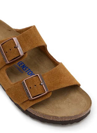 细节 - 点击放大 - BIRKENSTOCK - Arizona Soft Footbed Suede Sandals