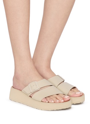模特儿示范图 - 点击放大 - BIRKENSTOCK - Almina Leather Sandals