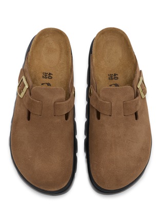 细节 - 点击放大 - BIRKENSTOCK - Boston Chunky LEVE Suede Clogs