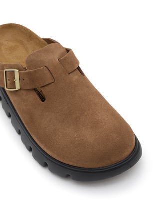 细节 - 点击放大 - BIRKENSTOCK - Boston Chunky LEVE Suede Clogs