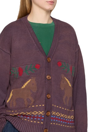  - FOUND - Horse Jacquard Cardigan