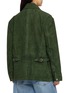 背面 - 点击放大 - FOUND - Gem Stud Suede Leather Jacket