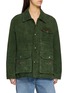 首图 - 点击放大 - FOUND - Gem Stud Suede Leather Jacket