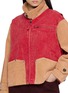  - FOUND - Contrast Panel Corduroy Collar Cotton Canvas Field Jacket