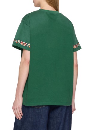 背面 - 点击放大 - FOUND - Horse Embroidered Cotton T-Shirt