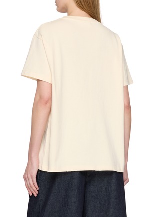 背面 - 点击放大 - FOUND - Tapestry Logo Paint Cotton T-Shirt