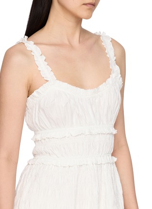  - DÔEN - Marianne Ruffle Strap Cotton Midi Dress