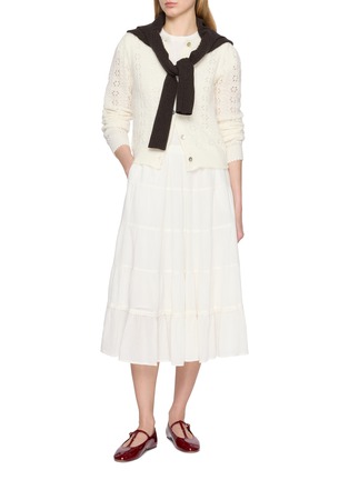 模特儿示范图 - 点击放大 - DÔEN - Emery Knit Cardigan