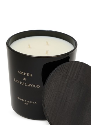 细节 –点击放大 - CERERIA MOLLÁ 1899 - Amber & Sandalwood Premium Candle 600g