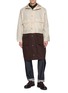 首图 - 点击放大 - BARBOUR - X Kaptain Sunshine层次拼接派克大衣