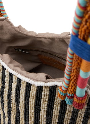 细节 - 点击放大 - IMAYIN - Indira Beaded Cotton Bag