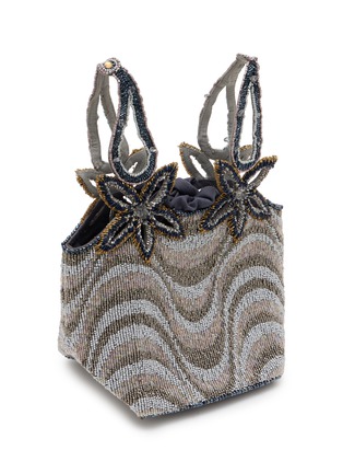 细节 - 点击放大 - IMAYIN - Dalawella Natural Beaded Cotton Bag