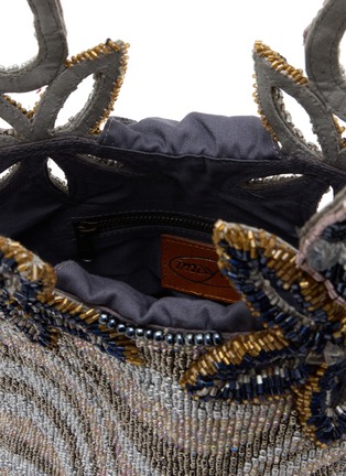 细节 - 点击放大 - IMAYIN - Dalawella Natural Beaded Cotton Bag
