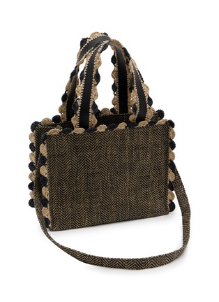 细节 - 点击放大 - IMAYIN - Suluban Cotton Crochet Carryall Bag