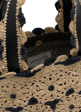 细节 - 点击放大 - IMAYIN - Suluban Cotton Crochet Carryall Bag
