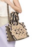 正面 -点击放大 - IMAYIN - Suluban Cotton Crochet Carryall Bag