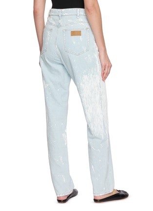 背面 - 点击放大 - MM6 MAISON MARGIELA - Paint Drawstring Light Wash Jeans