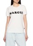 首图 - 点击放大 - MM6 MAISON MARGIELA - Margie Logo Raglan Sleeve Cotton T-Shirt