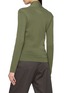 背面 - 点击放大 - MM6 MAISON MARGIELA - Trompe-l'œil Patch Pocket V-Neck Cotton Knit Top