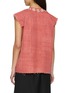 背面 - 点击放大 - KARTIK RESEARCH - Kantha Embroidered Frayed Trim Cotton Vest
