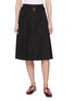 首图 - 点击放大 - EENK - Belted Pleated Midi Skirt