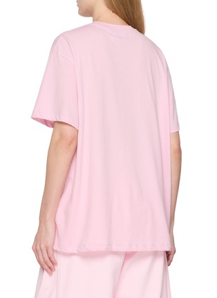 背面 - 点击放大 - EENK - Message Print T-Shirt