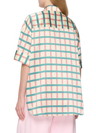 背面 - 点击放大 - EENK - Classic Short Sleeve Button Up Shirt