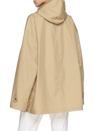 背面 - 点击放大 - TOTEME - 围巾领连帽夹克