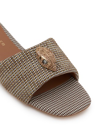 细节 - 点击放大 - KURT GEIGER SHOES - KENSINGTON 仿钻饰拖鞋