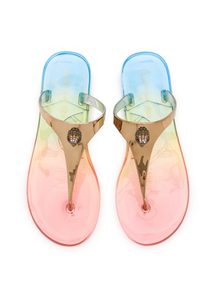 细节 - 点击放大 - KURT GEIGER SHOES - KENSINGTON 渐变色夹脚凉鞋