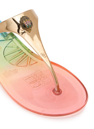 细节 - 点击放大 - KURT GEIGER SHOES - KENSINGTON 渐变色夹脚凉鞋