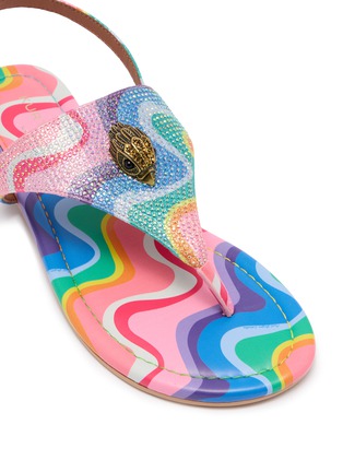 细节 - 点击放大 - KURT GEIGER SHOES - KENSINGTON 仿钻饰凉鞋