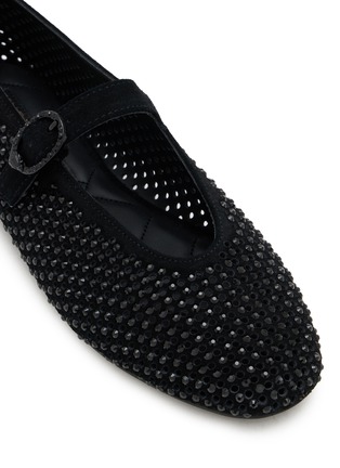 细节 - 点击放大 - KURT GEIGER SHOES - WAVY MAYFAIR 仿钻饰玛丽珍平底鞋