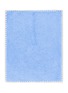 MARIAIDA HOME SHELL 刺绣客用浴巾 — 蓝色和米黄色