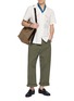 模特儿示范图 - 点击放大 - MAISON LABICHE - Morney Parrots Embroidered Cotton Shirt