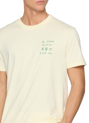  - MAISON LABICHE - Je T'aime Popincourt Cotton T-Shirt