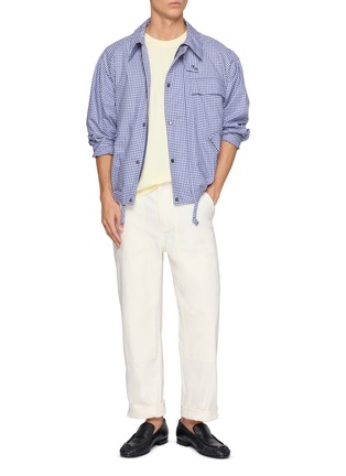 模特儿示范图 - 点击放大 - MAISON LABICHE - Je T'aime Popincourt Cotton T-Shirt