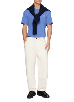 模特儿示范图 - 点击放大 - MAISON LABICHE - Photosynthesis Patureau Cotton T-Shirt