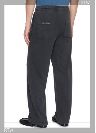 背面 - 点击放大 - MAISON LABICHE - Largeau Drawstring Waistband Cotton Jogging Pants