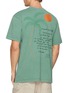 背面 - 点击放大 - MAISON LABICHE - Palm Tree Patureau Cotton T-Shirt